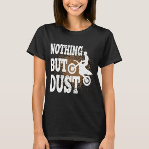 Camiseta Circuito De Motocross Nada, A Não Ser Um Cavaleiro