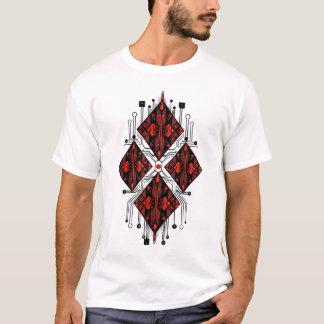 Camiseta Circuito Diamante Vermelho