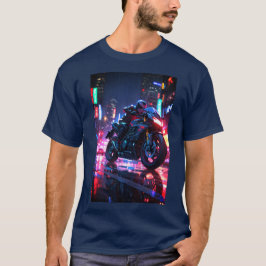 Camiseta Circuito Futuro Cyberpunk