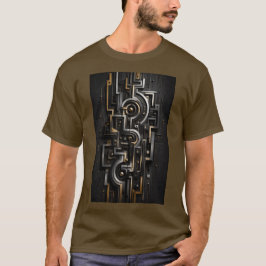 Camiseta Circuito Nexus Geométrico Design Incrível