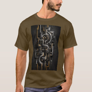 Camiseta Circuito Nexus Geométrico Design Incrível