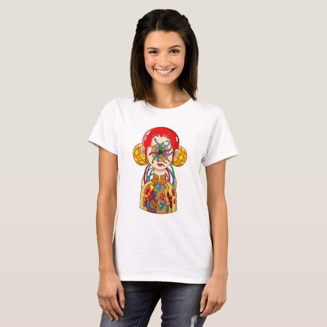 Camiseta Circuitos cerebrais.  (Frente Completa)