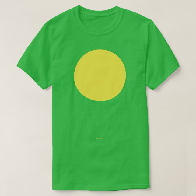Camiseta Circular Crayola Dandelion (Frente do Design)