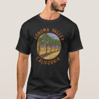 Circular Retrovisível da Califórnia em Sonoma Vall