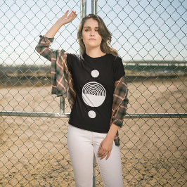 Camiseta Círculo abstrato Sun