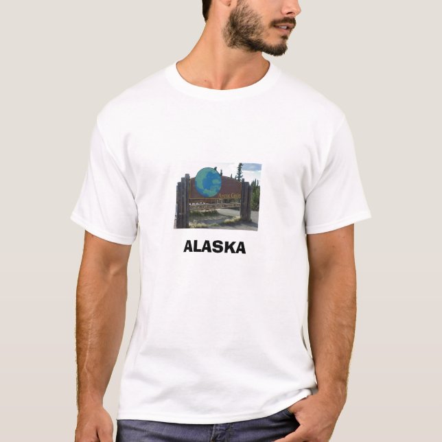Camiseta círculo ártico, ALASKA (Frente)