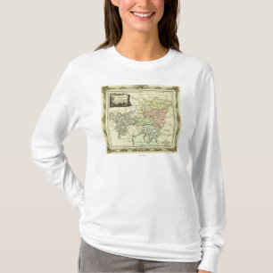 Camiseta Círculo austríaco do mapa santamente do império