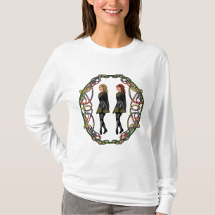 Camiseta Círculo Celular dos Dançarinos Irlandeses