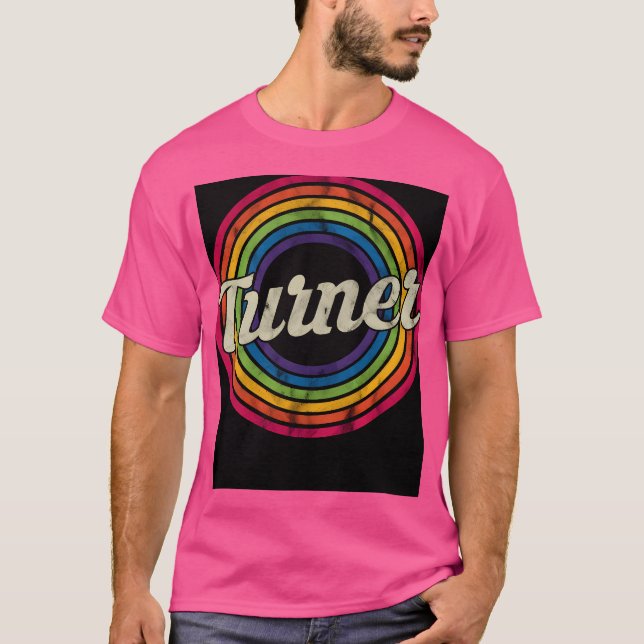 Camiseta Círculo Colorido (Frente)