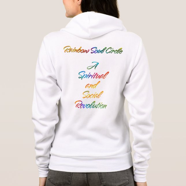 Camiseta Círculo da Alma Arco-íris (Verso)