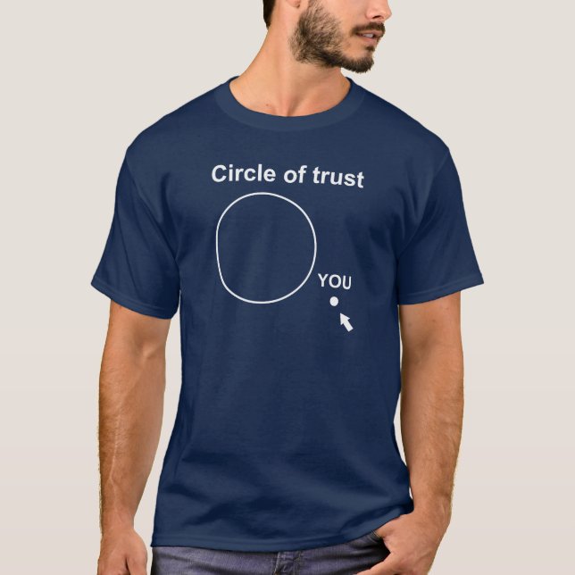 Camiseta Círculo da confiança (Frente)