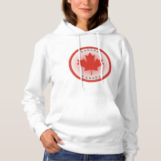 Camiseta Círculo da Folha de Bordo do Canadá