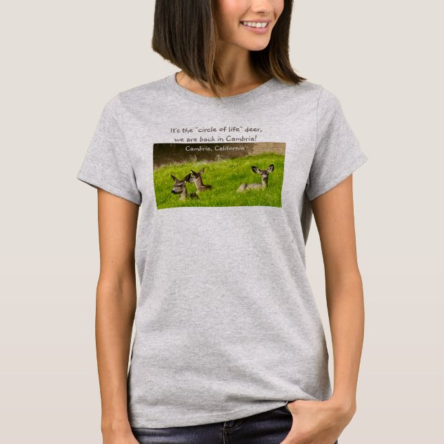 Camiseta Círculo da vida Cambria (Frente)