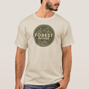 Camiseta Círculo de Bather da Floresta