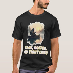 Camiseta Círculo de Carpa Dourada – Desenho Circular com