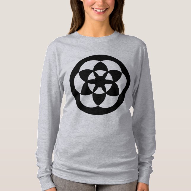 Camiseta Círculo de Corte 01 - Preto (Frente)