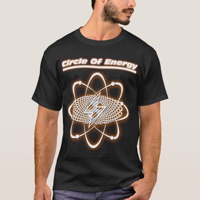 Camiseta Círculo de Energia Tee Masculina (Frente)