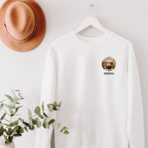 Camiseta Círculo de Fotografia Pequeno com Sobrecarga de Cã