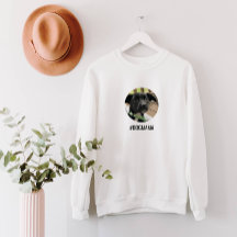 Círculo de Fotografia Personalizada Média e Texto 