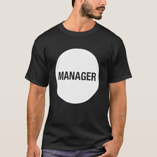 Camiseta Círculo de Gerente (Frente)