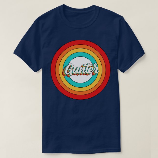 Camiseta Circulo de Gunter Shirt Vintage (Frente do Design)