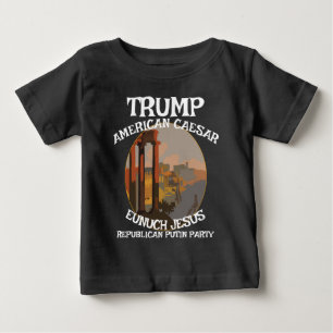 Camiseta Círculo de Idiotas Trump Jesus Rasputin Stalin Fas