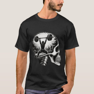 Camiseta Círculo de Levantamento de Caveira