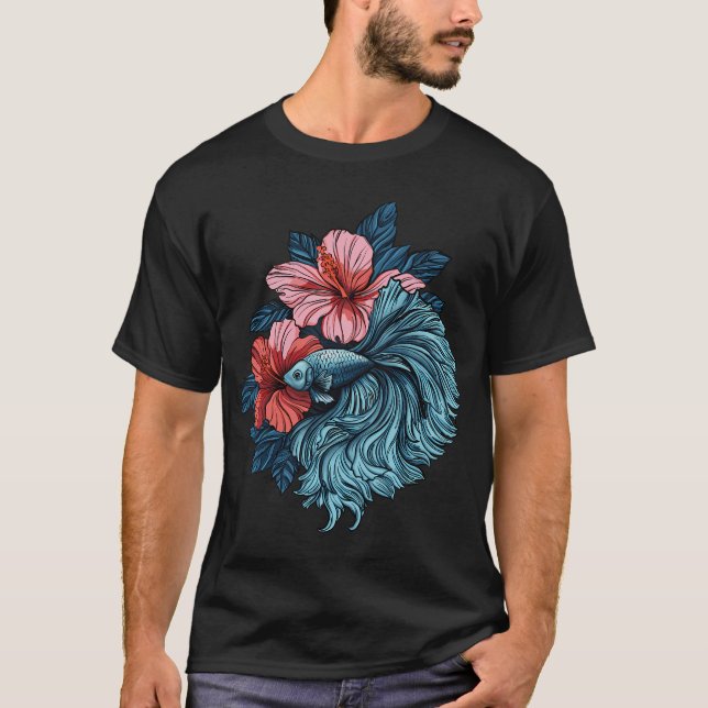 Camiseta Círculo de Peixes (Frente)