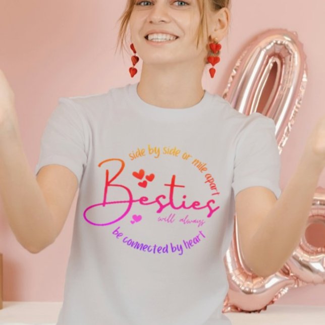 Camiseta Círculo de Tipografia da Amizade (Criador carregado)