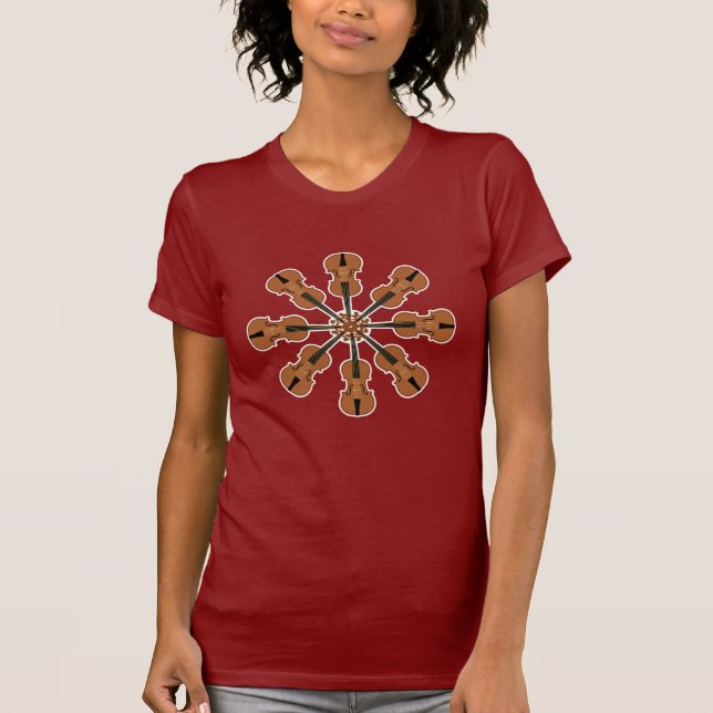 Camiseta Círculo de Violinos (Frente)