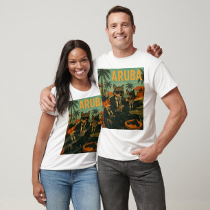 CAMISETA CÍRCULO DISCRETO DE ENTHEUSIASTS ARUBA 2025