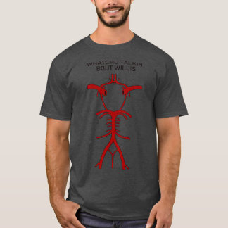 Camiseta Círculo do Cardiologista do Cérebro da Piada Willi