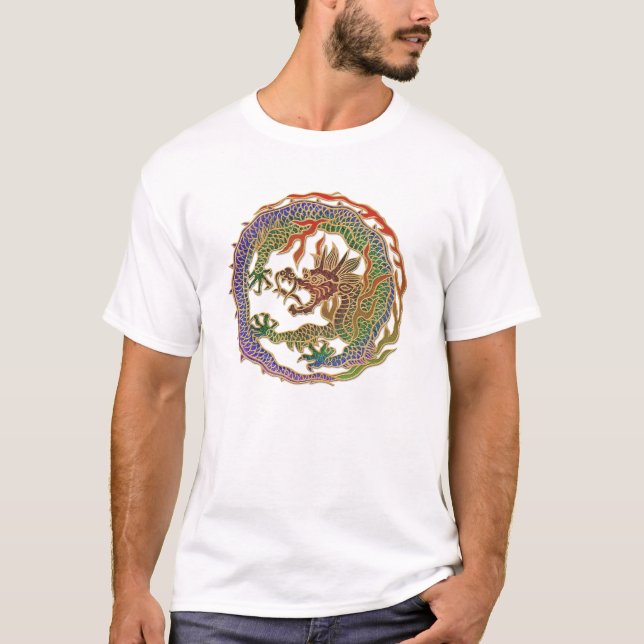 Camiseta Círculo do Dragão Eterno (Frente)