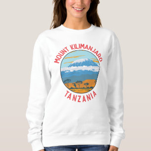 Camiseta Círculo em Destensão do Monte Kilimanjaro Tanzânia