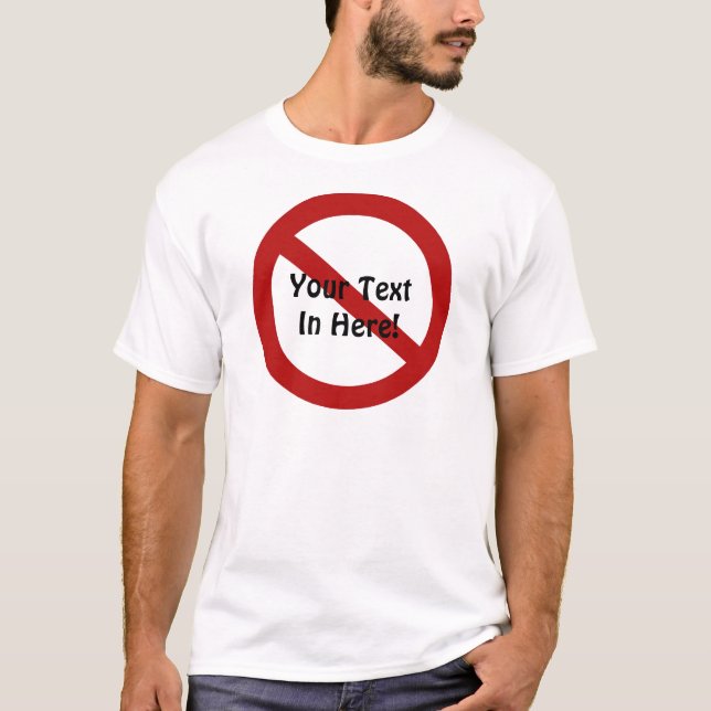 Camiseta Círculo feito sob encomenda com corte (Frente)