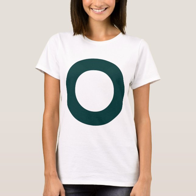 Camiseta Círculo furado - Cores (Frente)