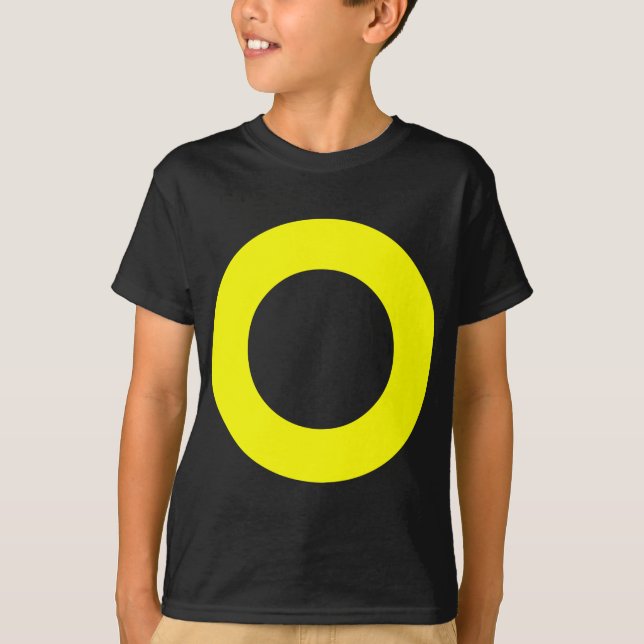 Camiseta Círculo furado - Cores (Frente)