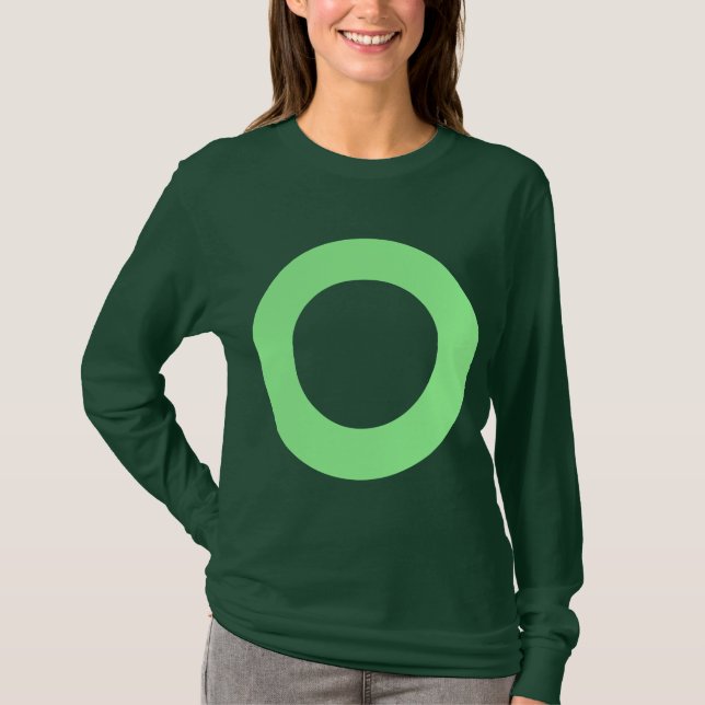 Camiseta Círculo furado - Cores (Frente)