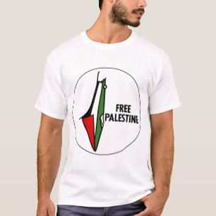Camiseta Círculo livre de Palestina