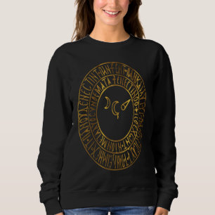 Camiseta Círculo Mágico de Cleópatra Símbolos Antigos Egípc
