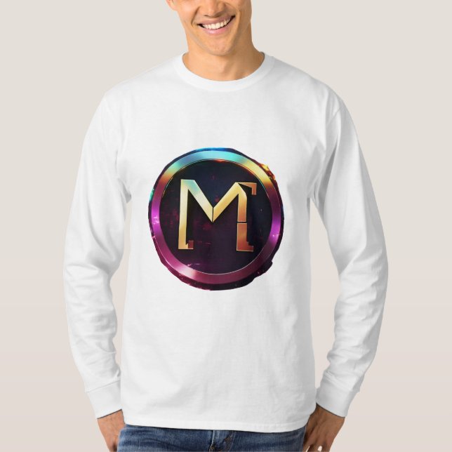 Camiseta Círculo Metálico M (Frente)