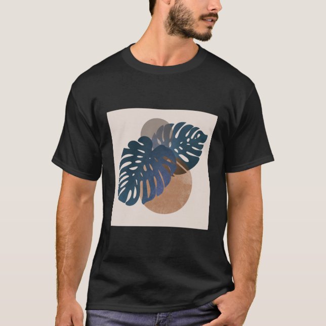 Camiseta Círculo Monstera Leaf Tee (Frente)