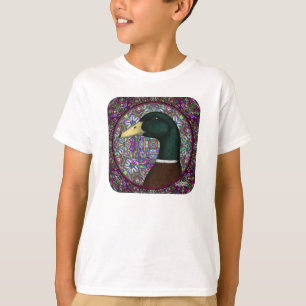 Camiseta Círculo Mosaico de Mallard Drake