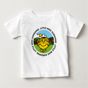 Camiseta Círculo pequeno da luz do sol da senhorita Luz do