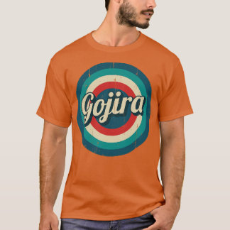 Camiseta Círculo Retro Gojira