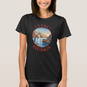 Camiseta Circulo Retrovissivo da Sydney Austrália
