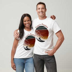 Camiseta Círculo Ultramarino. Paixão para surfar editável