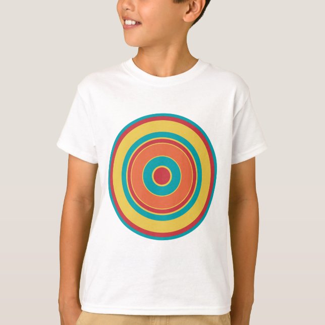 Camiseta Círculos Coloridos 05 (Frente)
