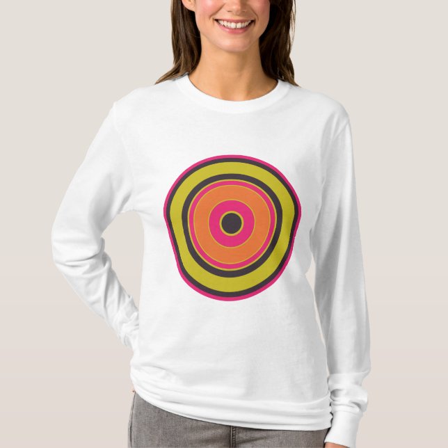 Camiseta Círculos Coloridos 06 (Frente)