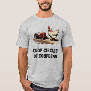 Camiseta Círculos de Cultura de Confusão Citação Engraçad